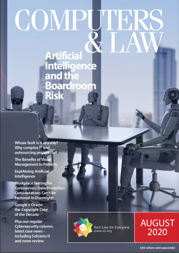 Computers & Law August 2020