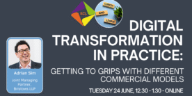 Lunch and Learn - Digital Transformation in practice – getting to grips with different commercial models