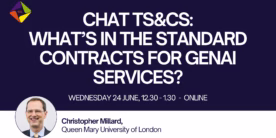 Chat Ts&Cs: What’s in the Standard Contracts for GenAI Services?